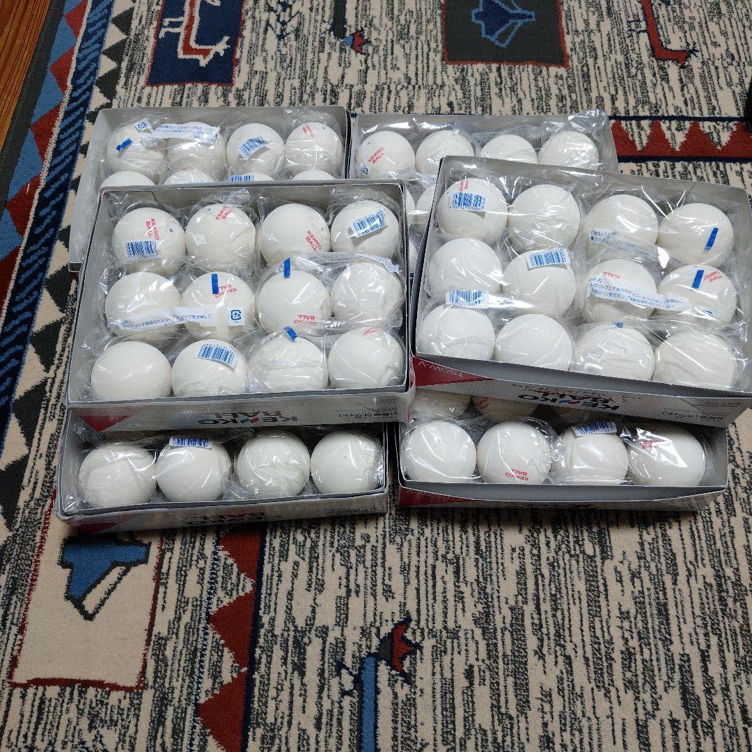 未使用　ソフトテニスボール6箱