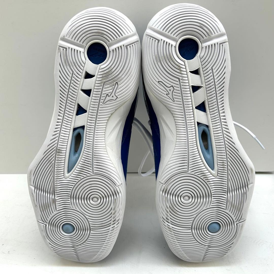 【ミズノ】ウエーブモーメンタル　ブルー　27.5