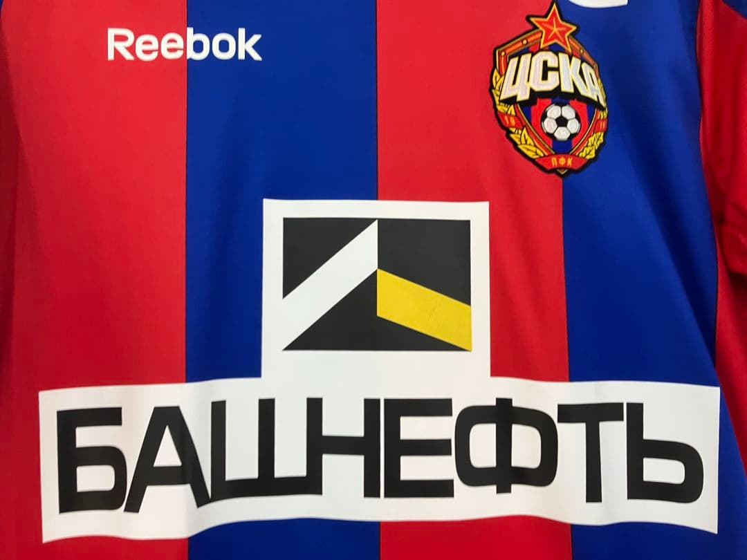 2010 CSKAモスクワ 本田圭佑　リーボックオフィシャル　支給ユニフォーム