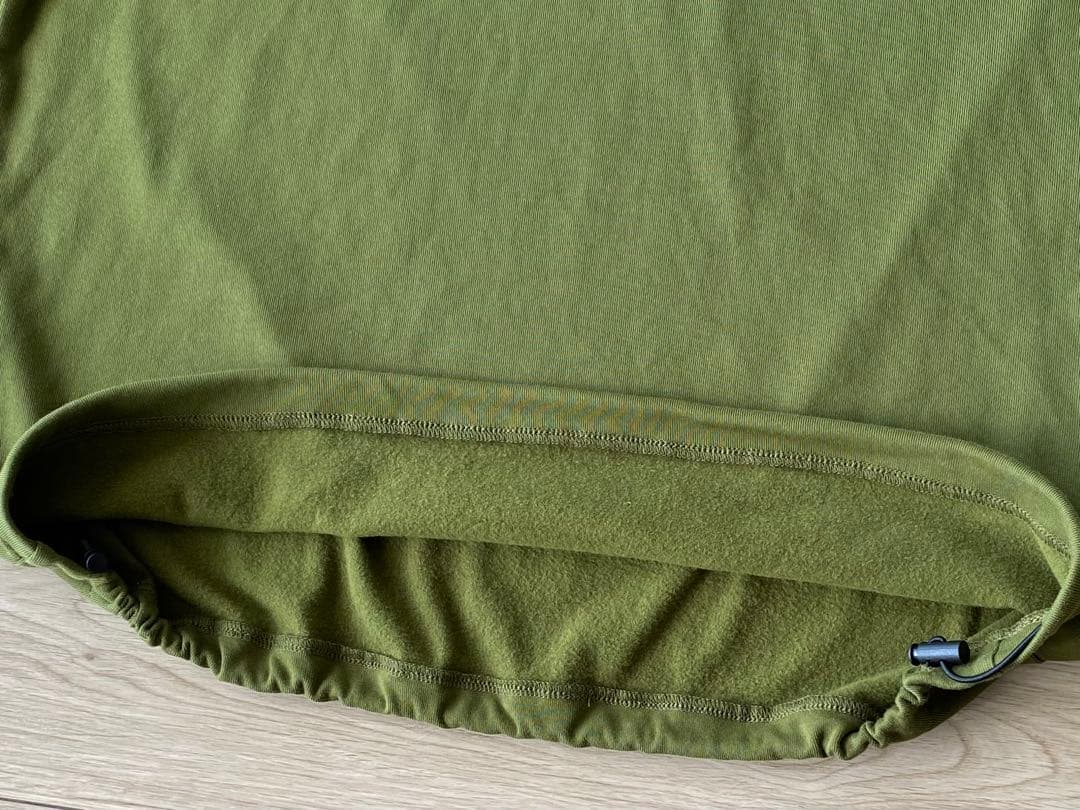 RUFFLOG ラフロッグ モックネック カーキ サイズS