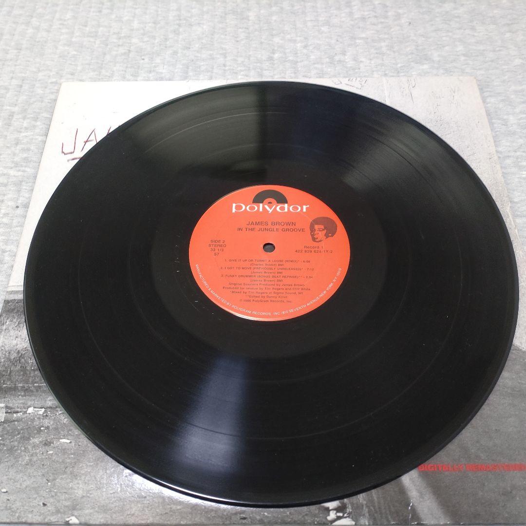 邦楽 James Brown In the Jungle Groove LP