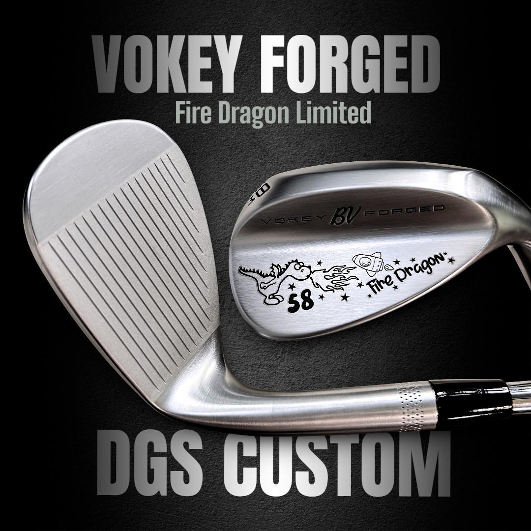 日本限定！精密鍛造VOKEY Forged★ファイヤードラゴン 52&58セット