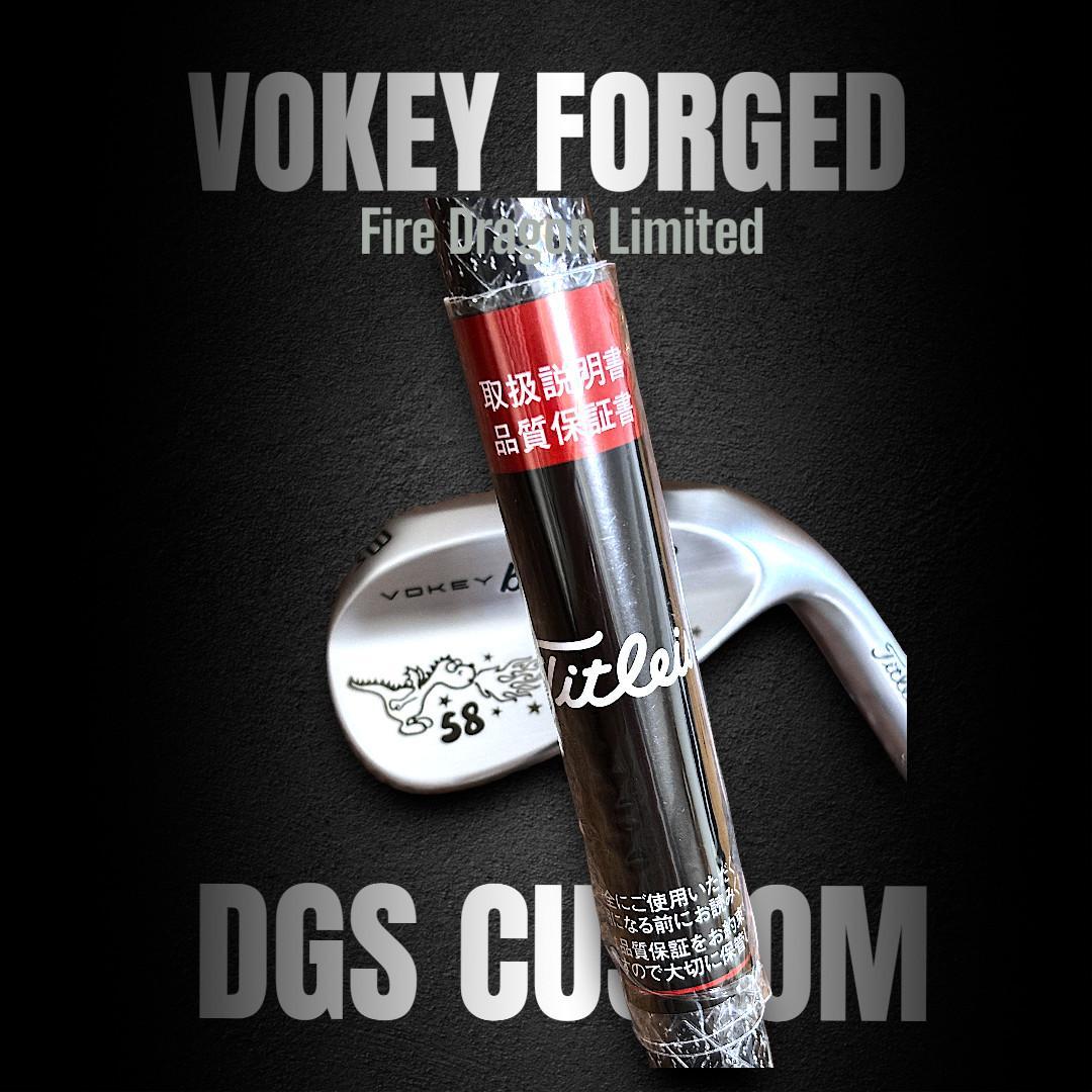日本限定！精密鍛造VOKEY Forged★ファイヤードラゴン 52&58セット