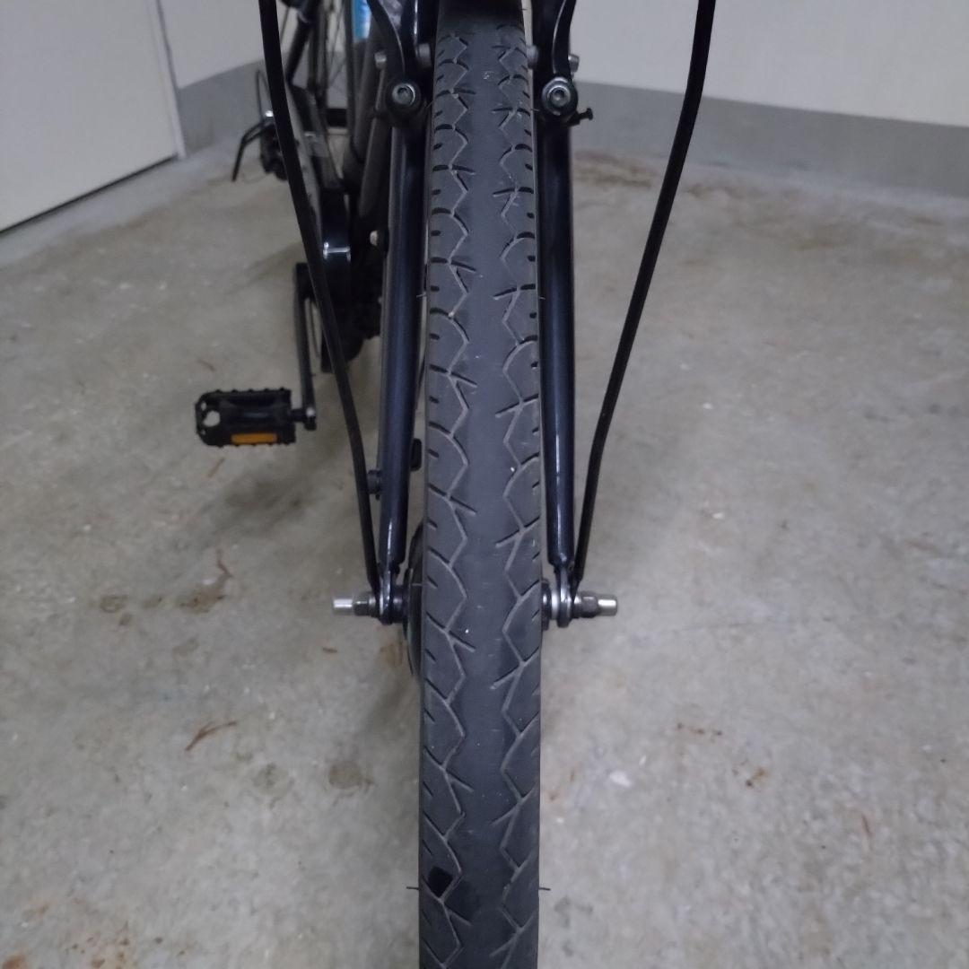 手渡し限定 アレグレス e+ イオンバイク 電動アシスト自転車 ダークグレー