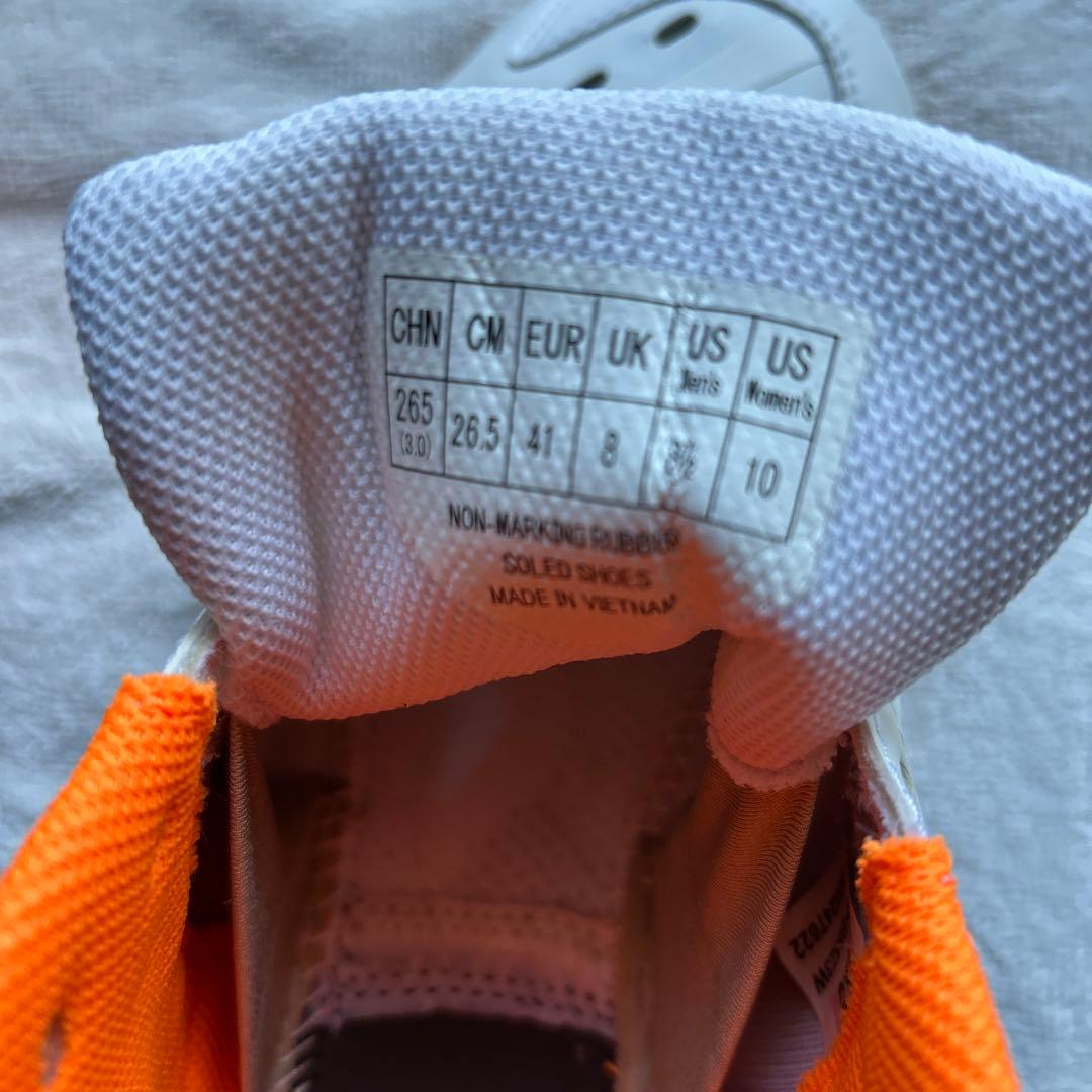 YONEX POWER CUSHION 55 ホワイト/オレンジ　26.5㎝