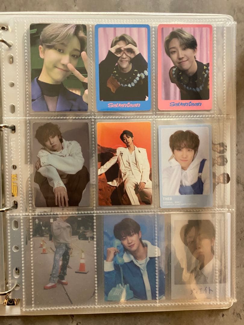 セブチ　ミンハオ　過去公式トレカまとめ売り　54枚