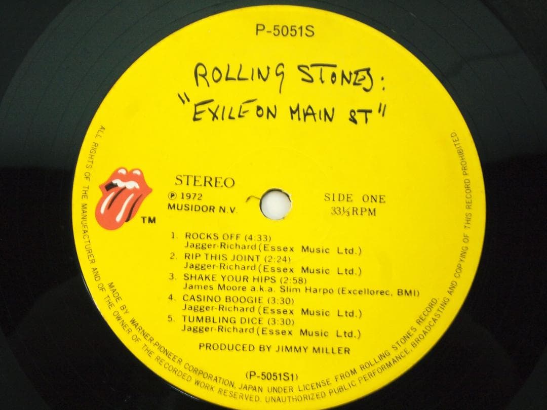 洋楽 The Rolling Stones / Exile On Main St.