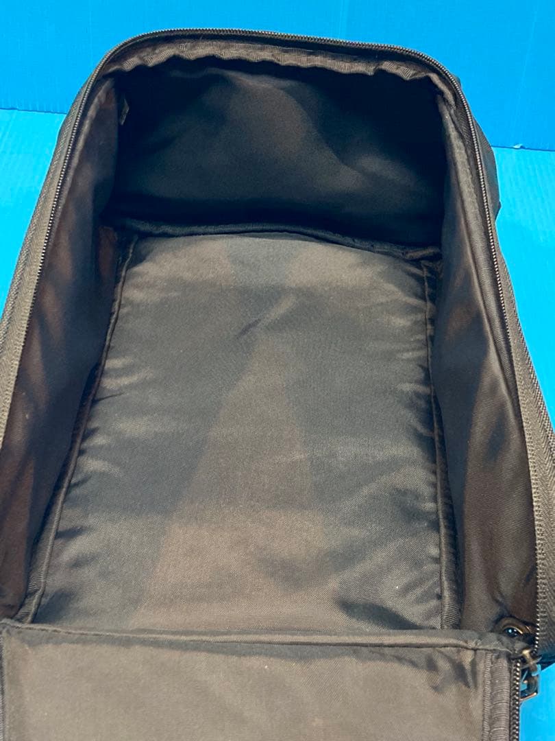 【超美品≒新品】BEAMS GOLF／ビームスゴルフ　シューズケース 色：黒×緑