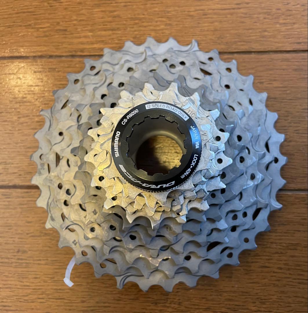 ク*玉様 SHIMANO DURA 12S CS-R9200 11-34T 美品