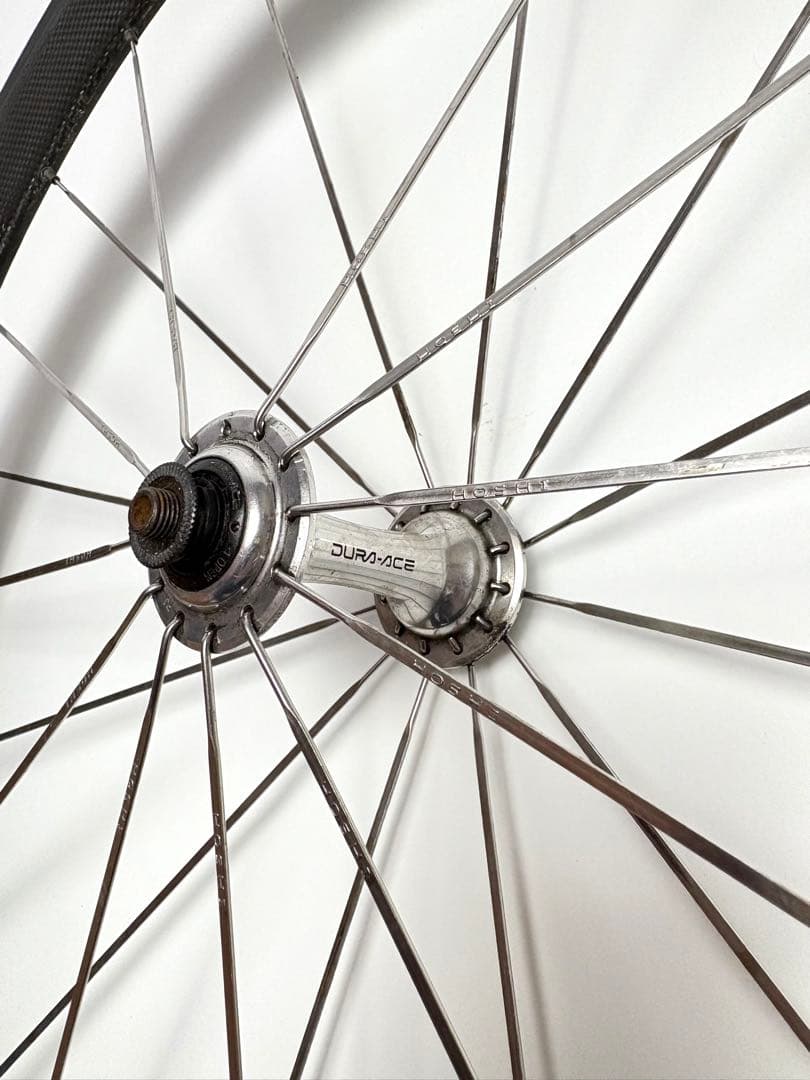 ZIPP 400カーボンホイール650c フロントホイール　チューブラー