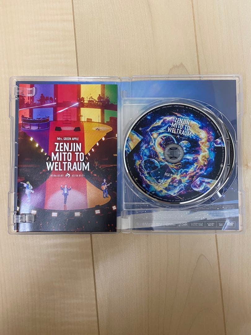 ミセスゼンジン未到とヴェルトラウム 初回限定版 2DVDとグッズ