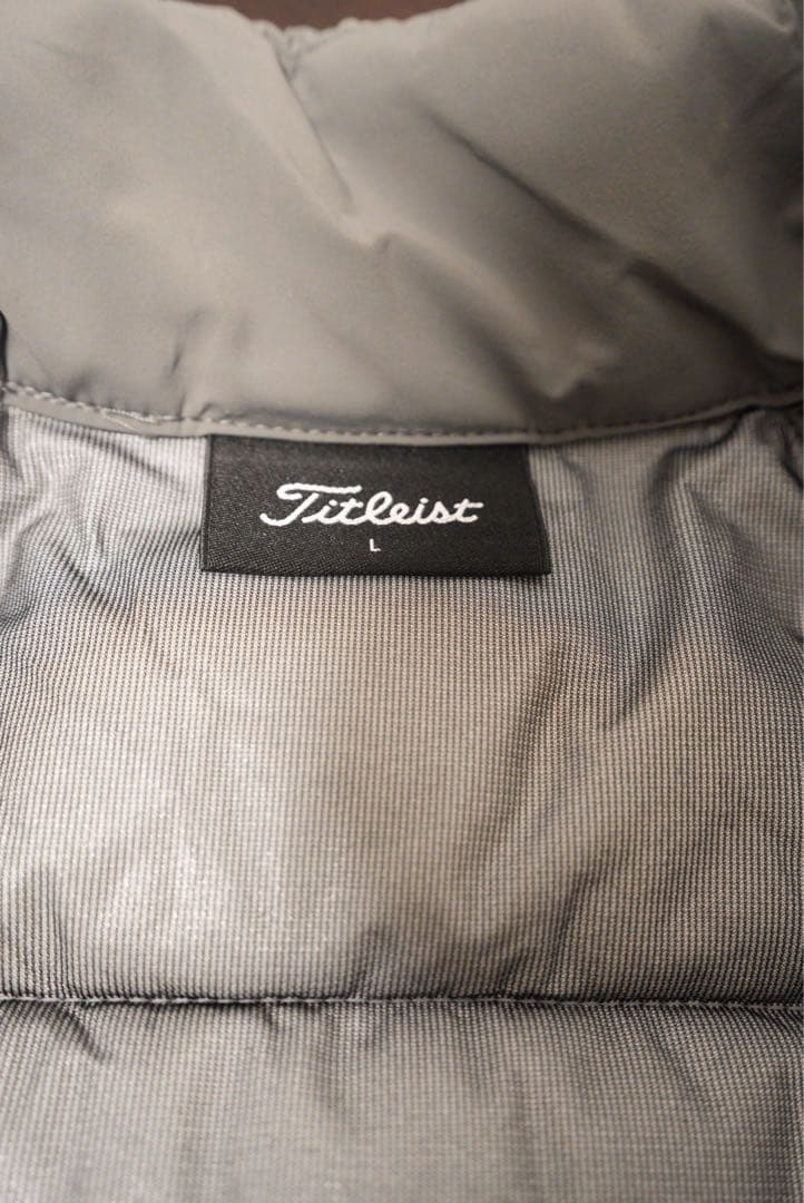 Titleist ダウンベスト　グレー