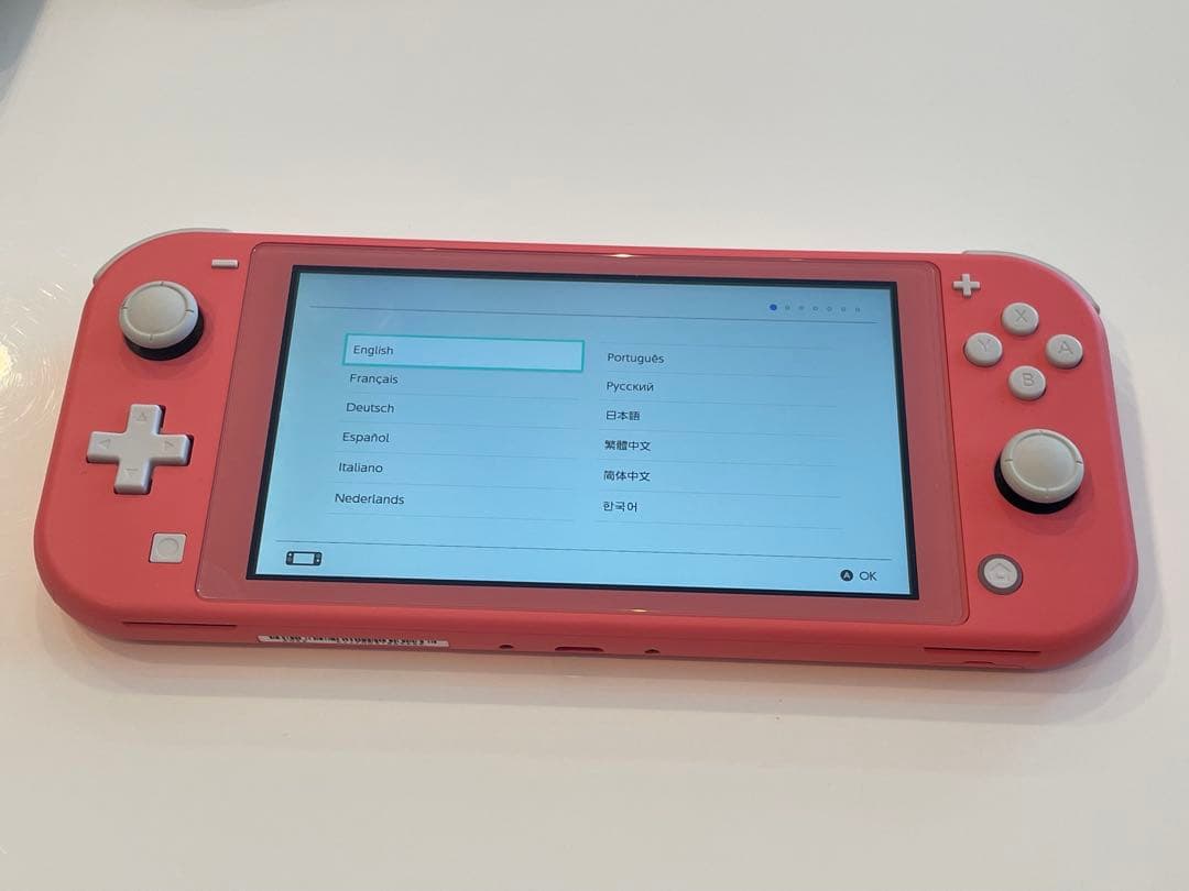 【美品】Nintendo Switch Lite コーラル 本体