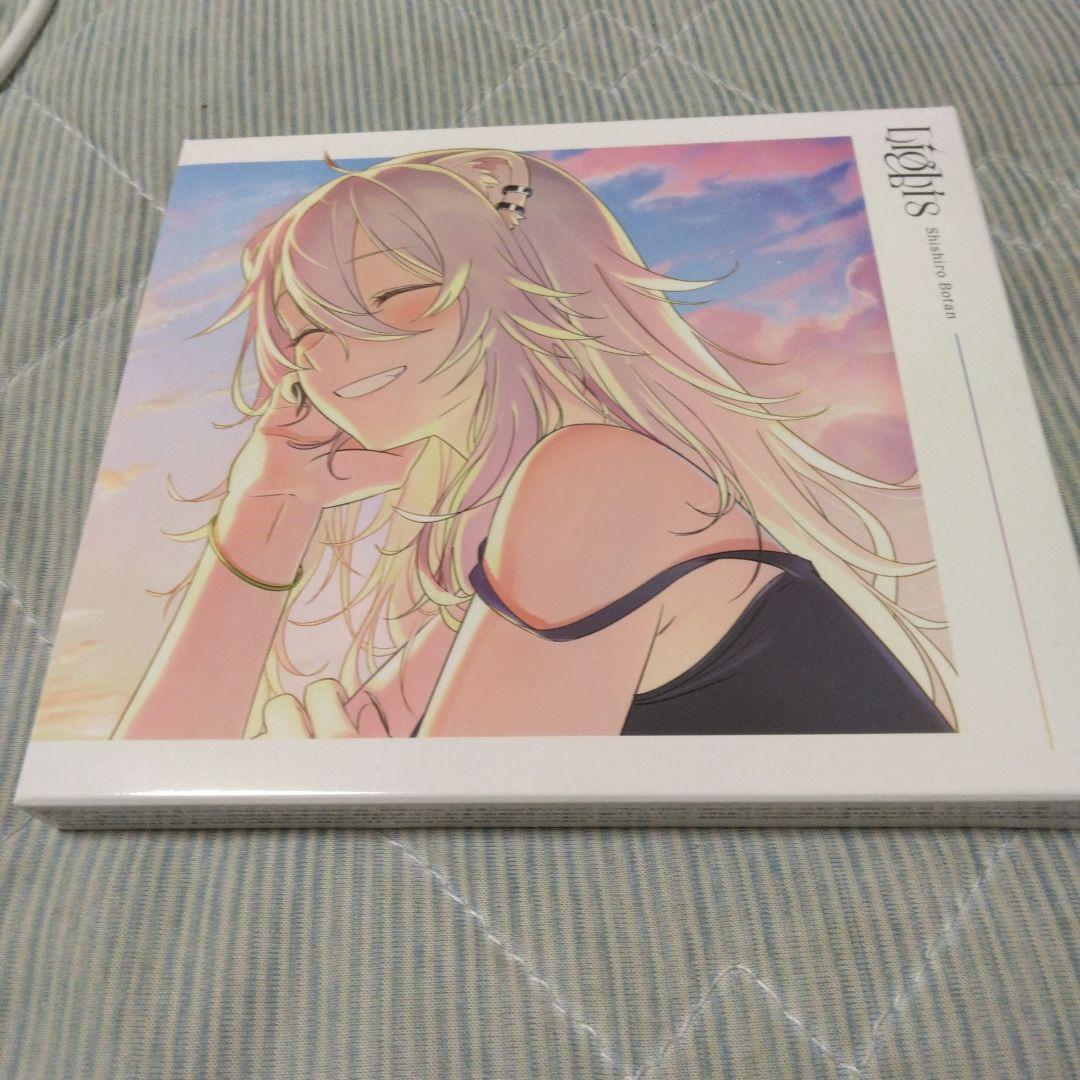 特典付き　獅白ぼたん　Lights 豪華盤　ホロライブ　CD　Vtuber