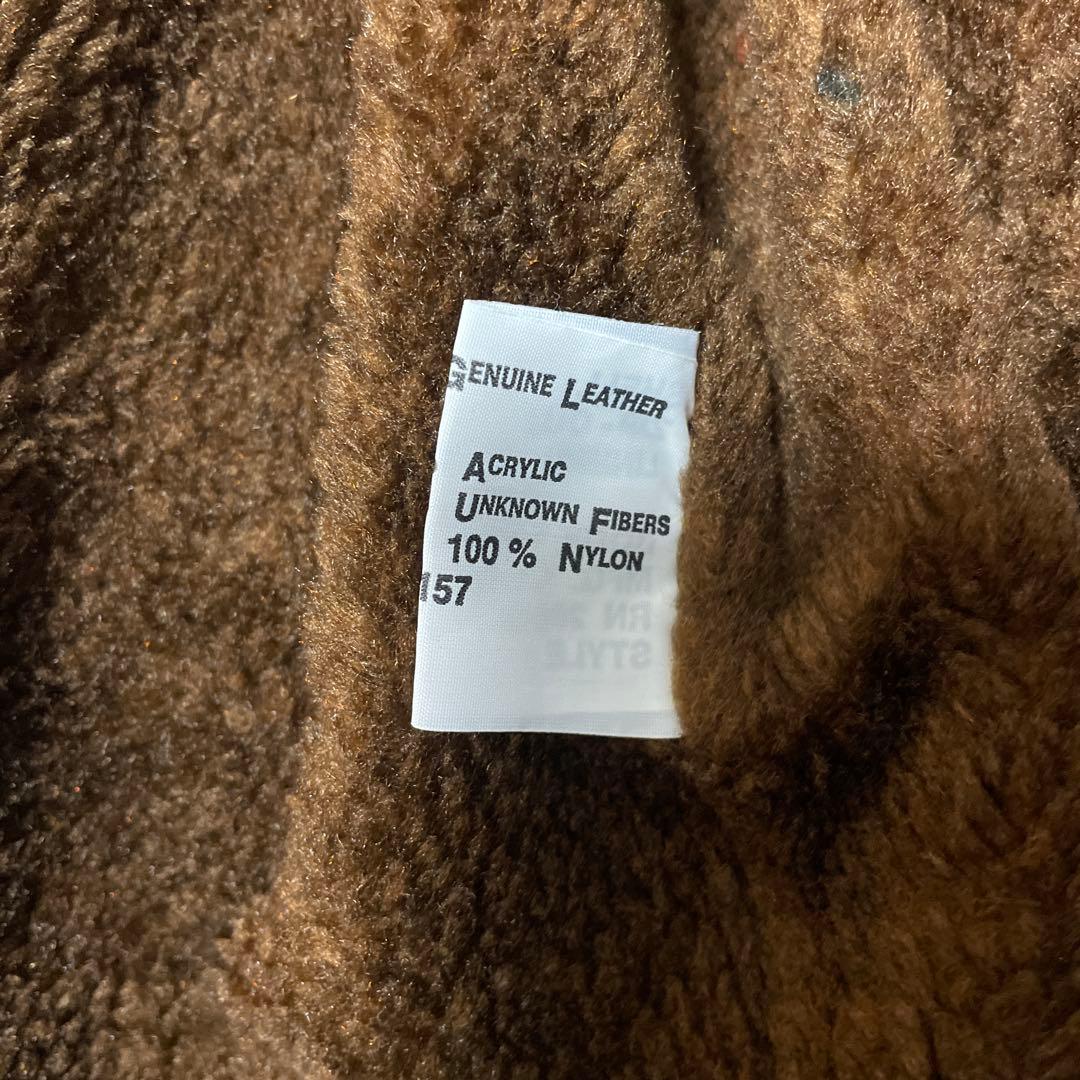 70's sears ブラウンレザージャケット