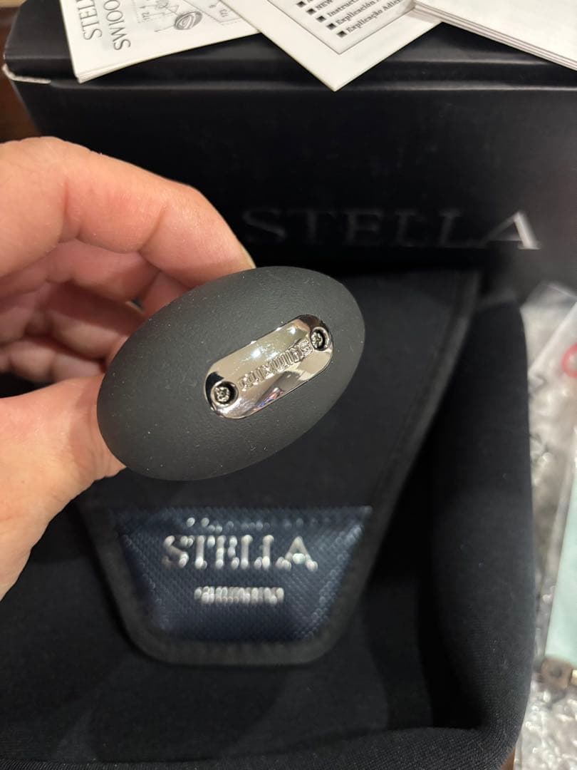 【極美品】シマノ　22ステラsw 10000hg 新品ゴメクサス　ハンドルノブ