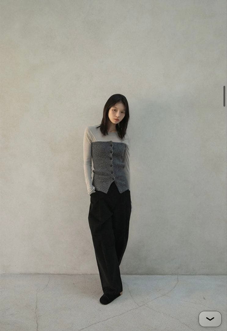 ohotoro ニットビスチェ