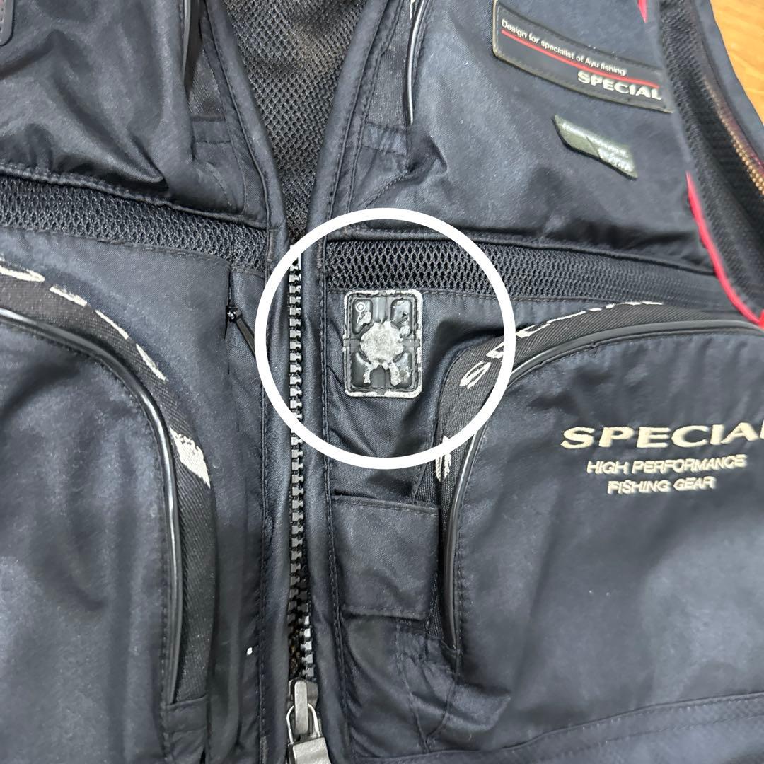 ダイワ　GORE WINDSTOPPER SHELL　鮎　フィッシングベスト　L