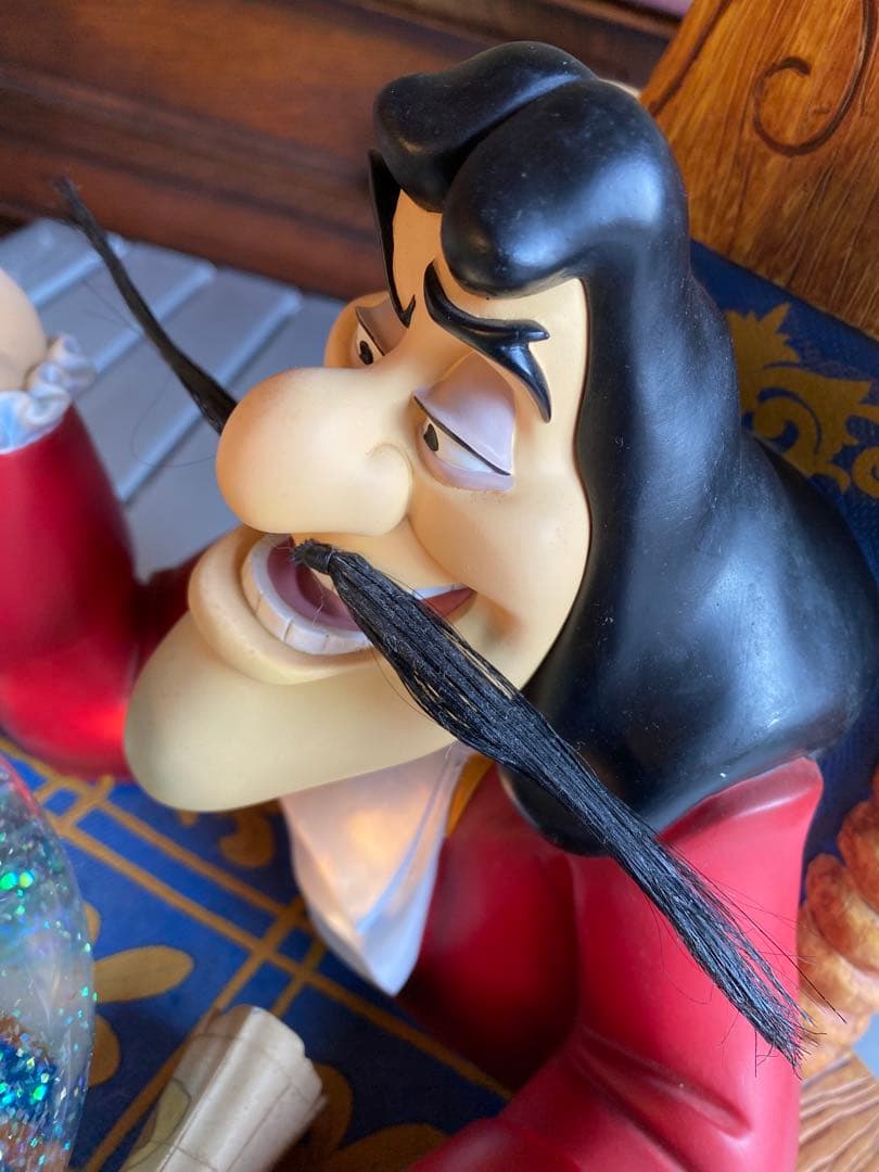 フック船長とティンカーベル　スノーグローブ　オルゴール　ピーターパン ディズニー