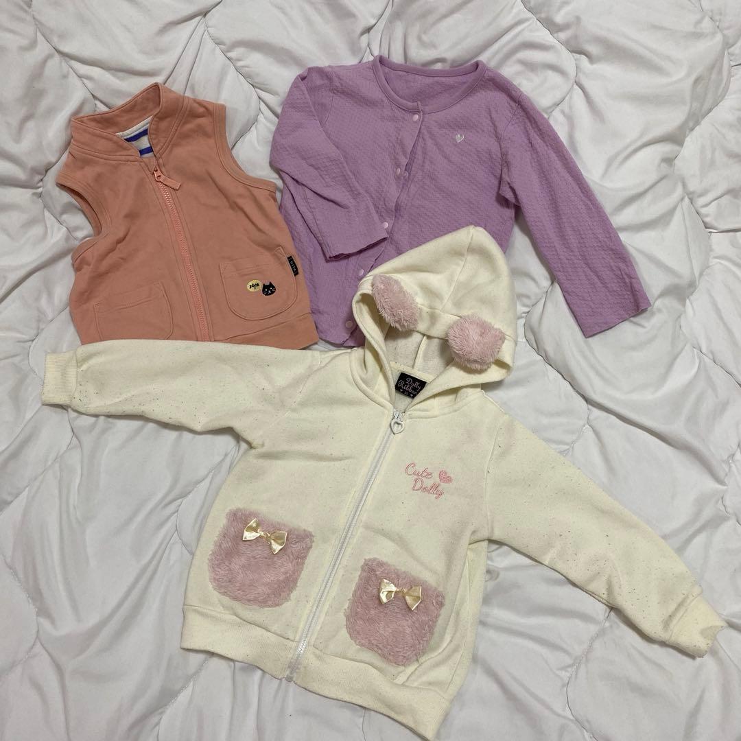 ホットビスケッツ多め★女の子90サイズ長袖まとめ売り