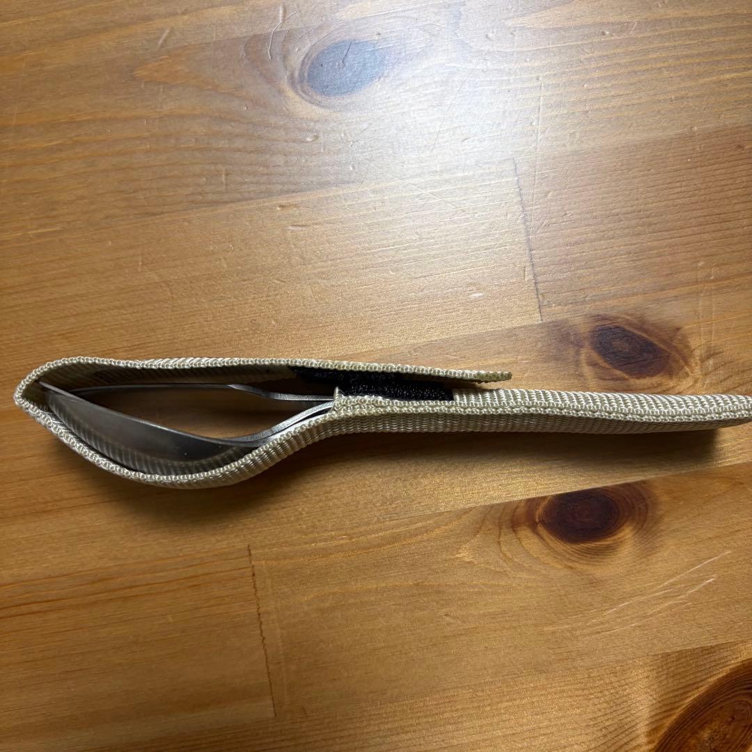 廃盤品　スノーピーク ワッパー武器　ナイフ、フォーク、スプーン　3本セット