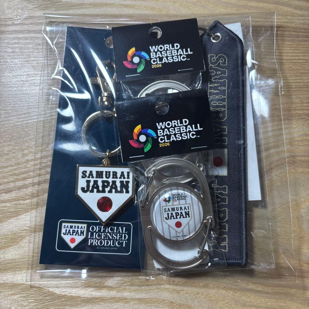 WBCワールドベースボールクラシックオフィシャルグッズ４種セット