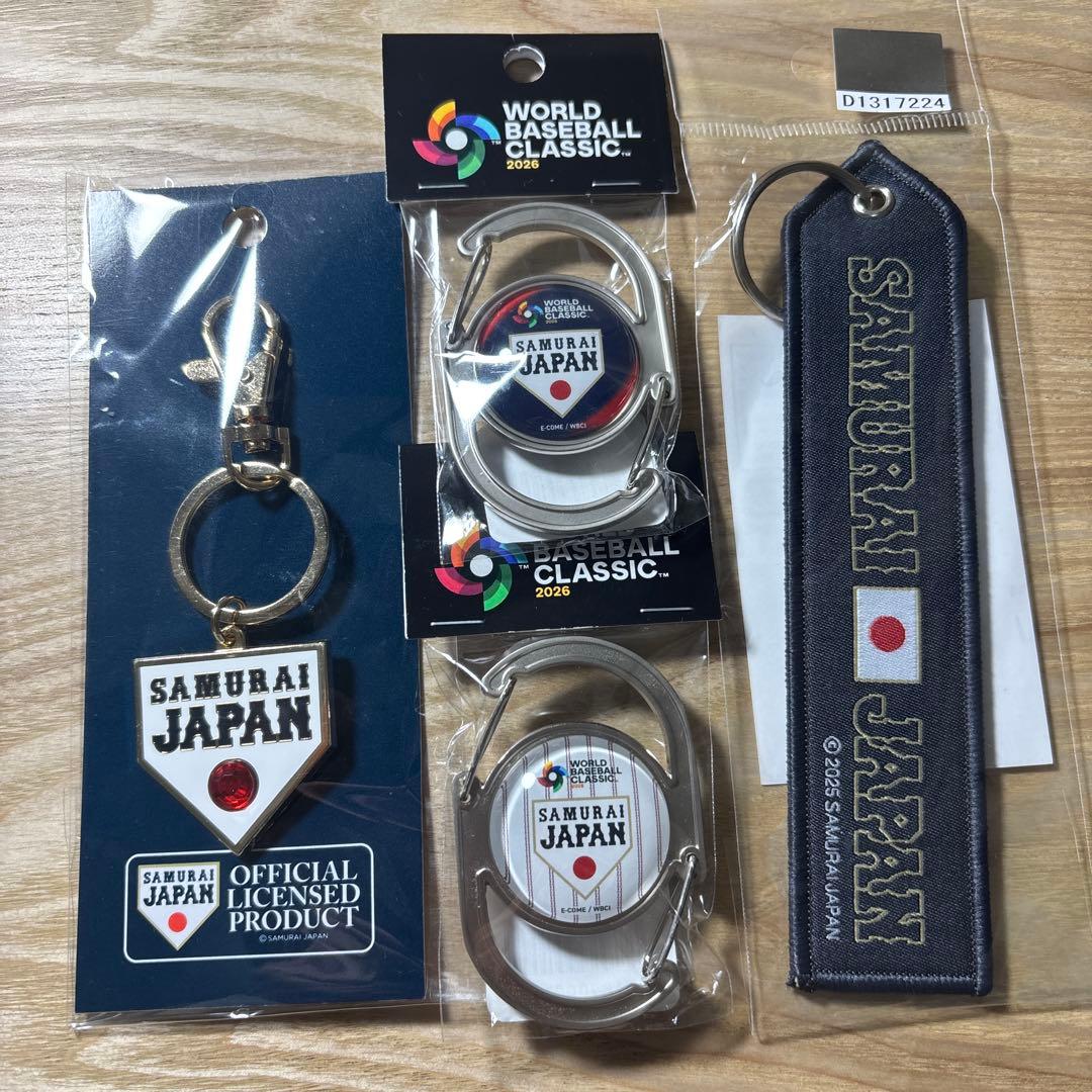 WBCワールドベースボールクラシックオフィシャルグッズ４種セット