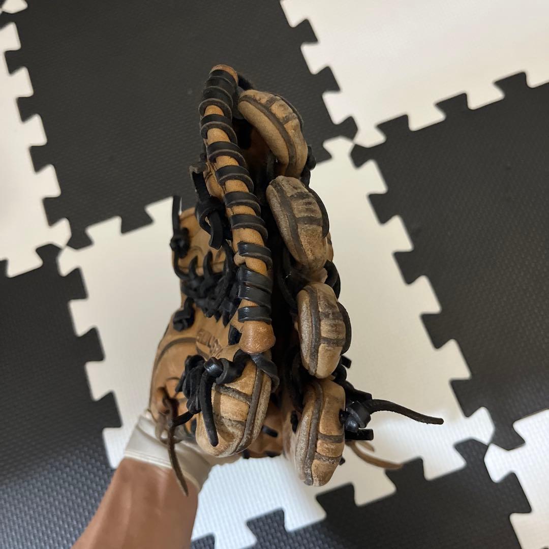 ASICS GOLDSTAGE 硬式グローブ ブラウン