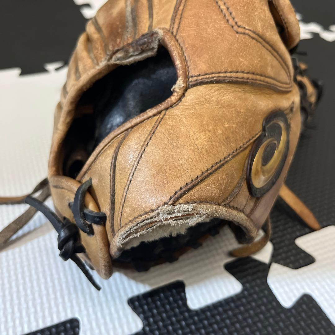 ASICS GOLDSTAGE 硬式グローブ ブラウン