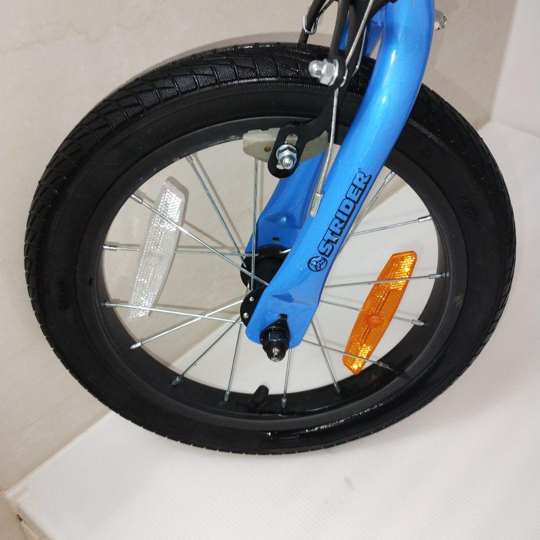 【美品】STRIDER 14x 幼児用自転車 青