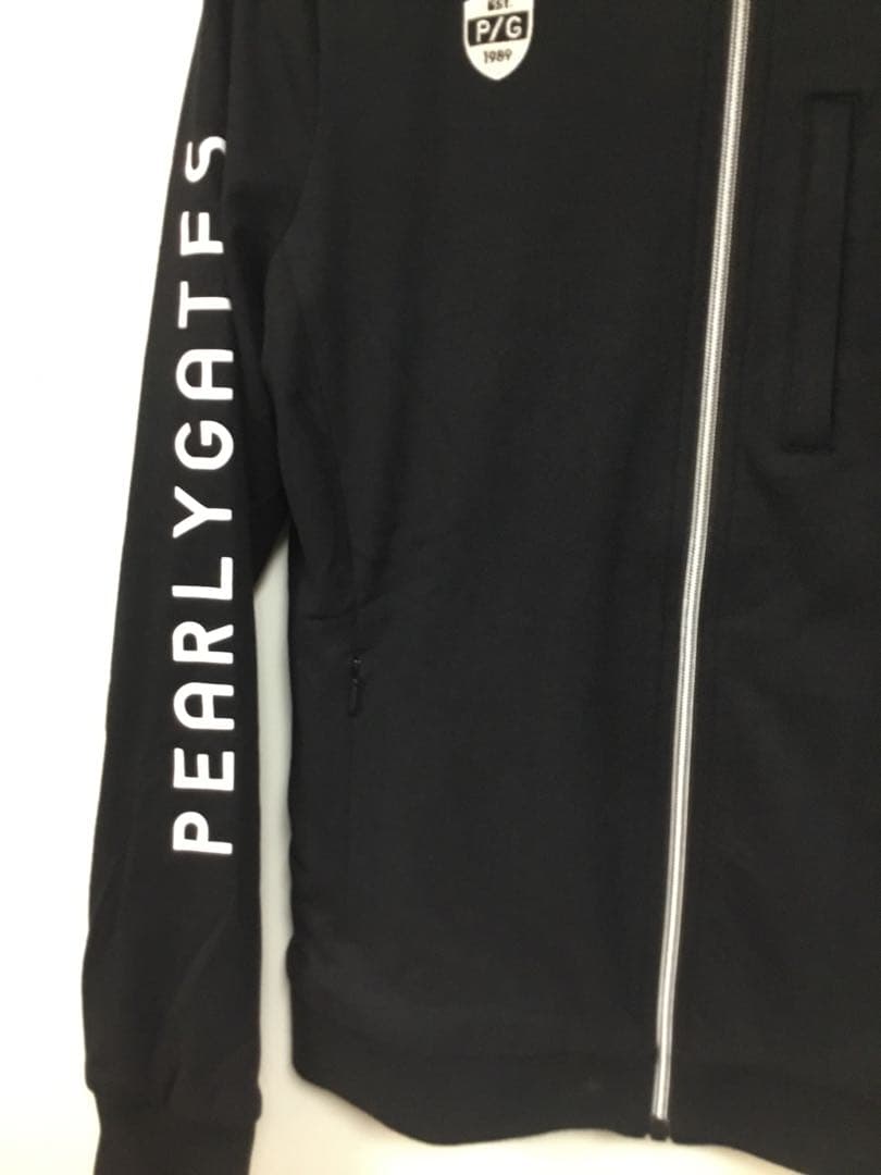 PEARLY GATES ブラック フルジップジャケット