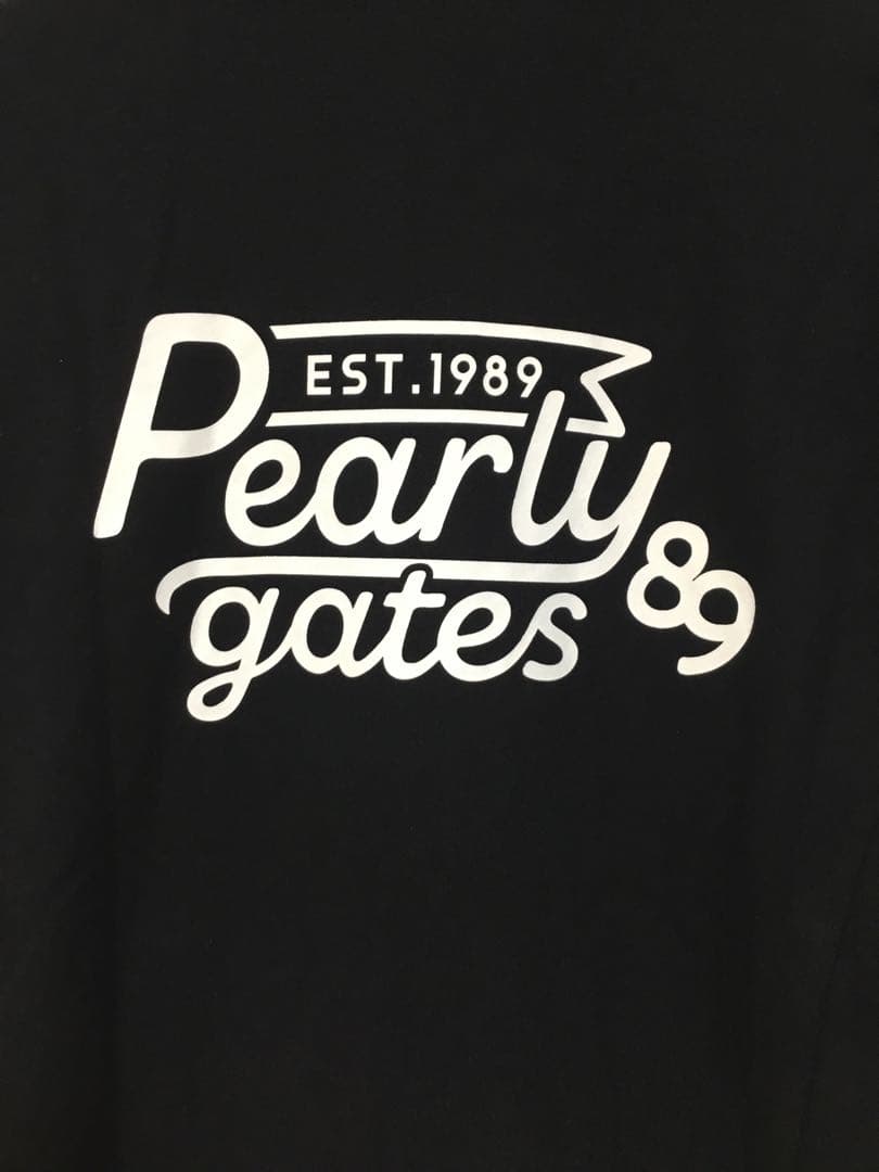 PEARLY GATES ブラック フルジップジャケット
