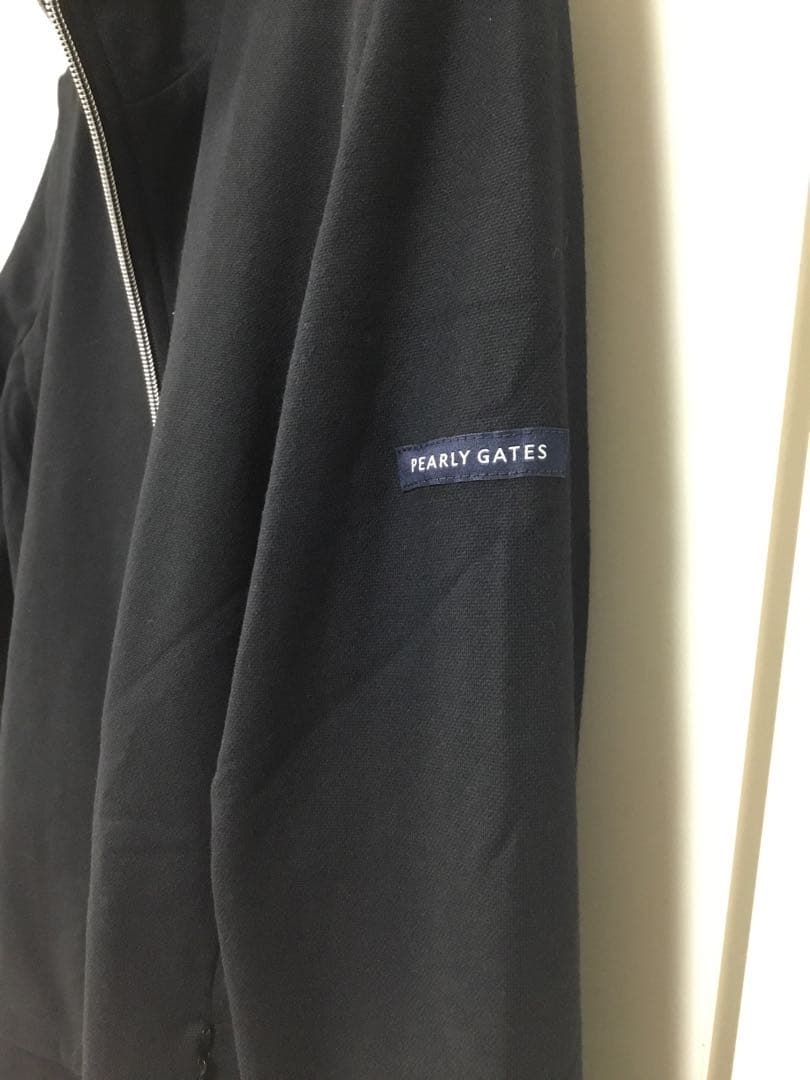 PEARLY GATES ブラック フルジップジャケット