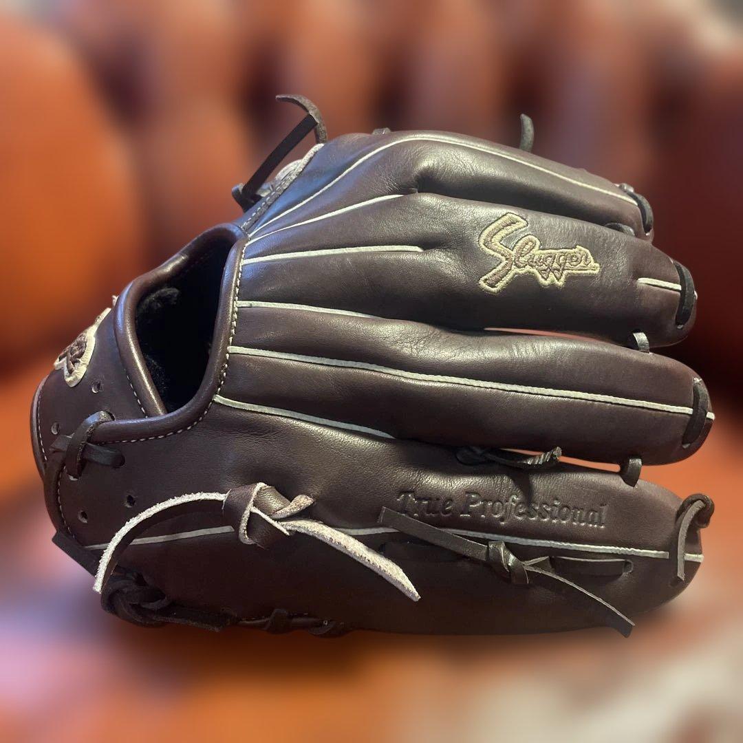 久保田スラッガー 限定品 KSN-J1 少年 軟式用 中指 ロゴ入り 左投げ