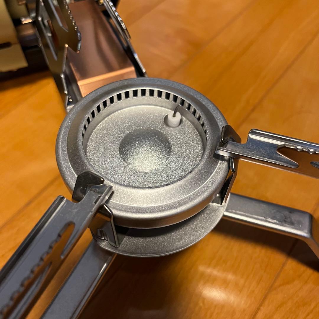 peak  & CAMPバーナー カーキ