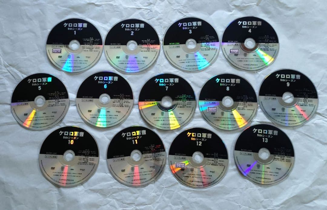 ケロロ軍曹 シーズン3~6 DVD全巻セット