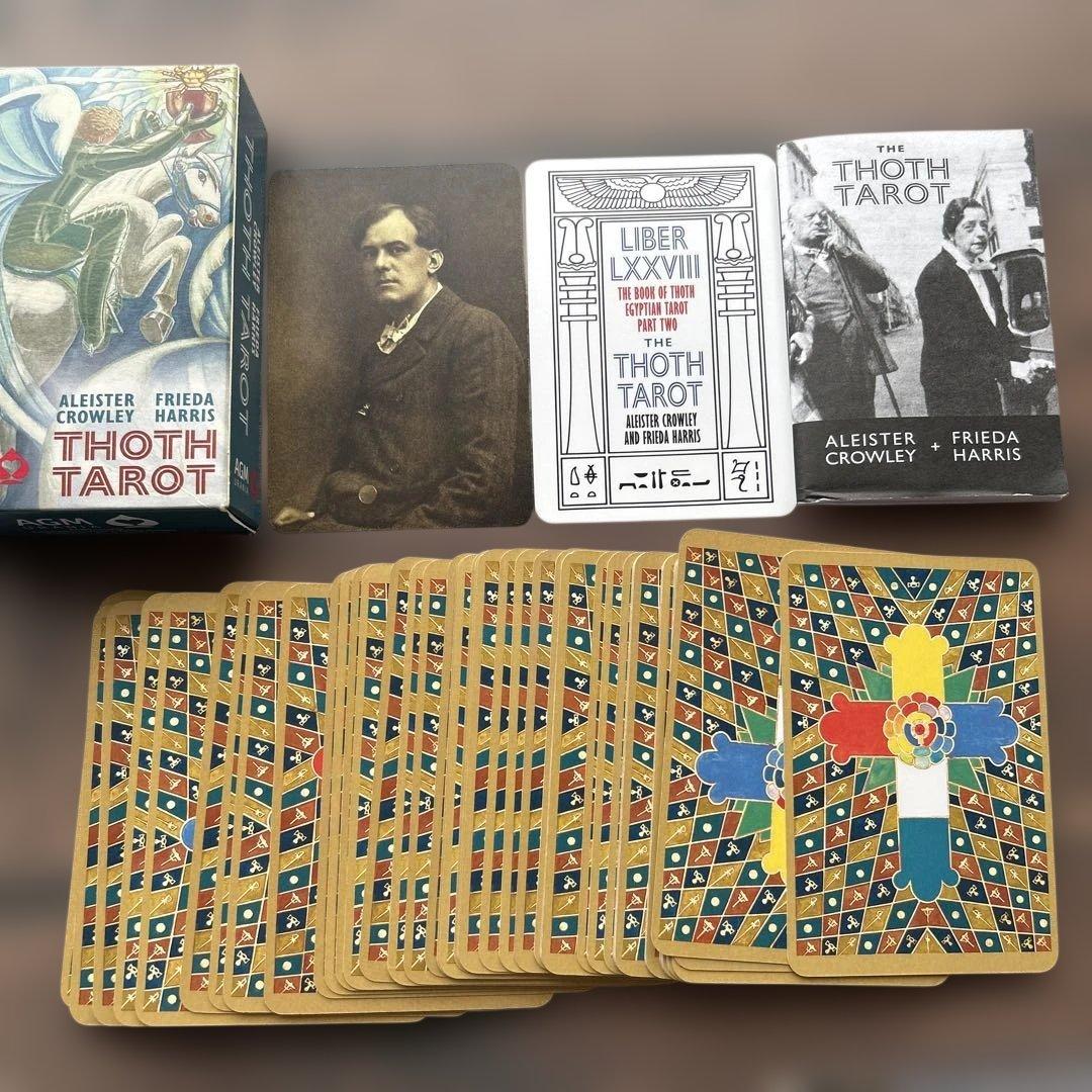 【トート・タロットセット】トート・タロットカード/トート・タロット解説本