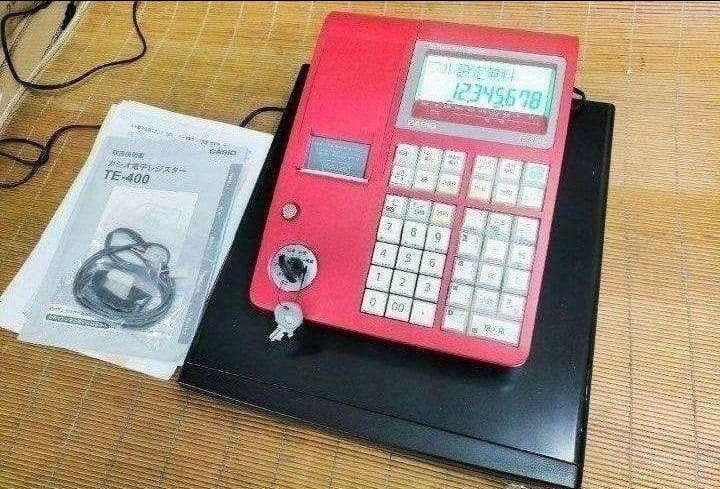 カシオレジスター　TE-400　フル設定無料　PC連携売上管理　5800041