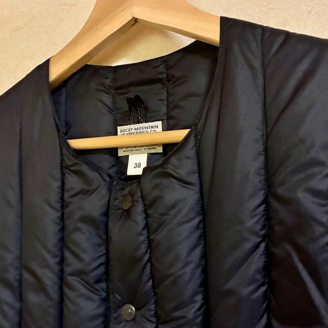 ロッキーマウンテン　シックスマンス　ダウンベスト　ブラック　38