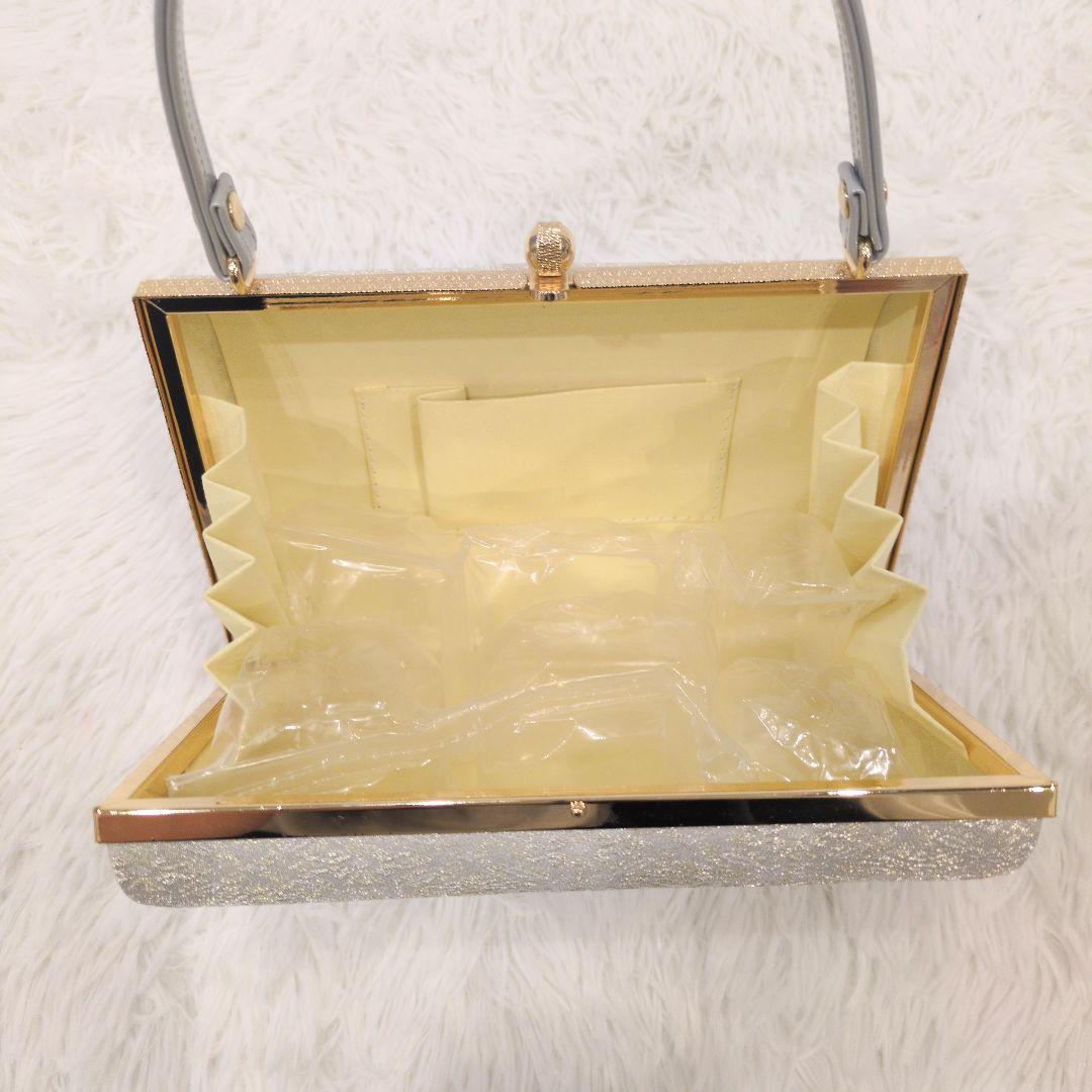 セット✨️ 和装バッグ 草履 シルバー 礼装 着物 結婚式 謝恩会 留袖 振袖