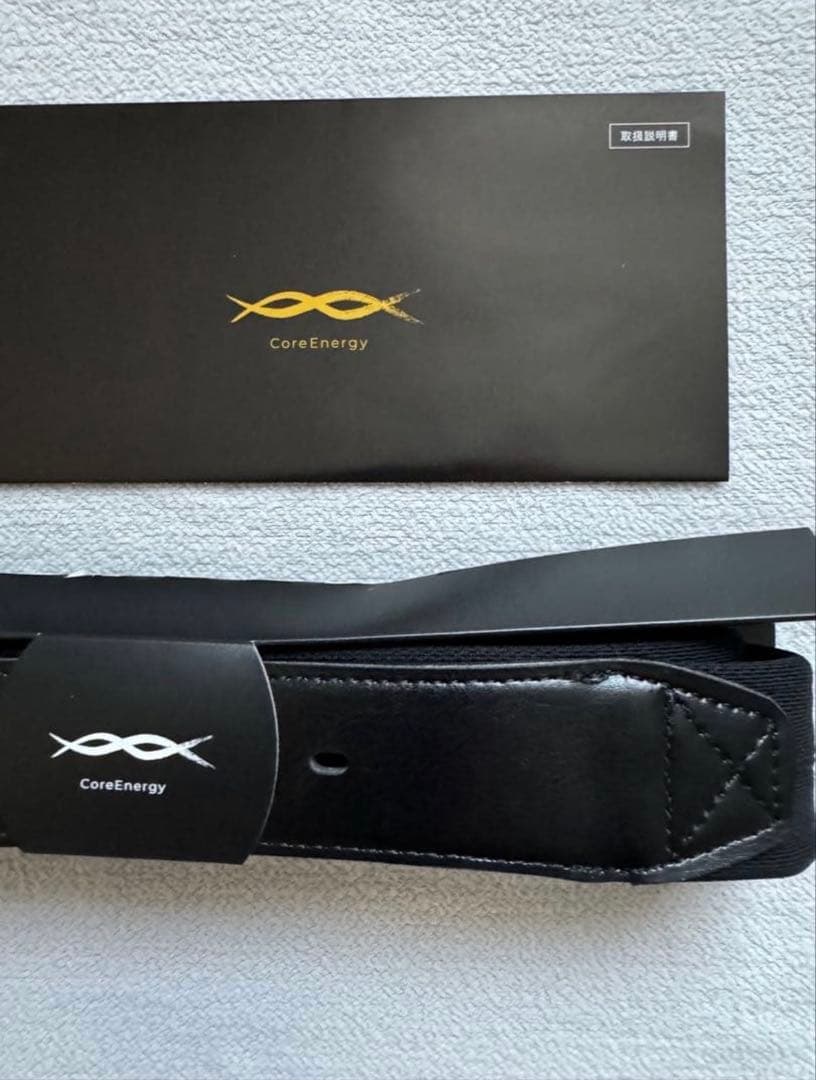①新品未使用　コアエナジー　ベルト　野球　ゴルフ