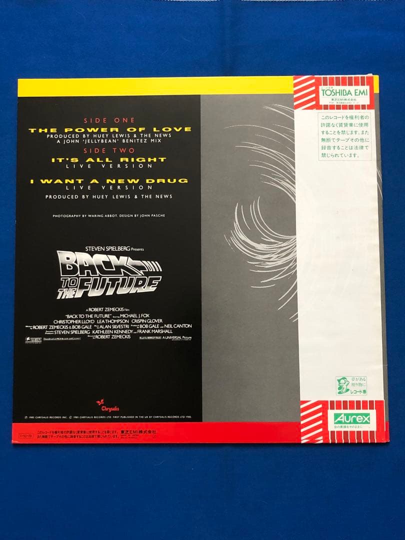 LP♢ヒューイ・ルイス＆ザ・ニュース♢S14-113♢帯付♢うg5077w50