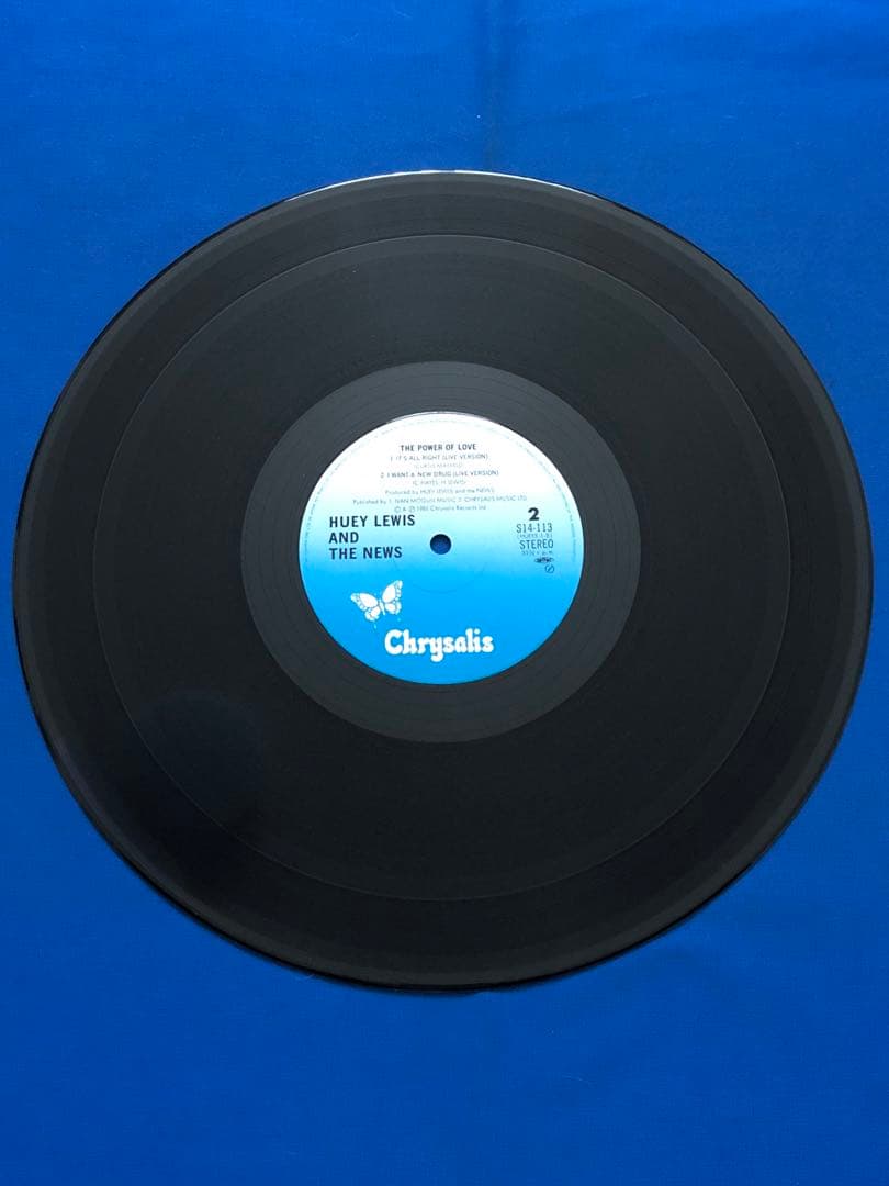 LP♢ヒューイ・ルイス＆ザ・ニュース♢S14-113♢帯付♢うg5077w50