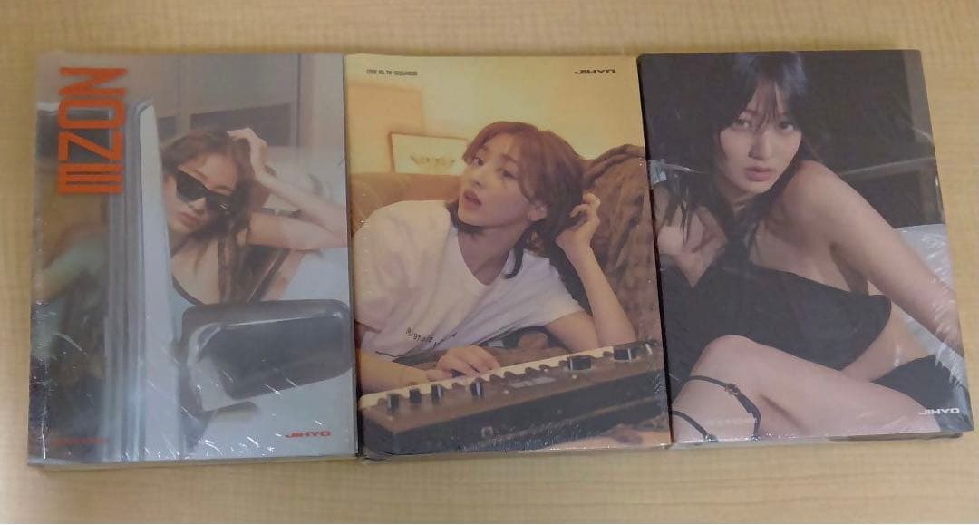 ❶ 未開封 TWICE ジヒョ ZONE アルバム まとめ売り