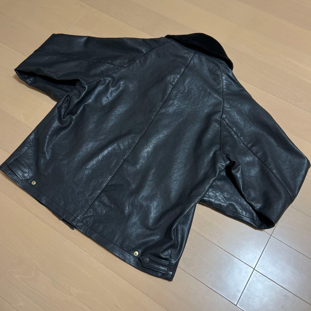 ジャケット・アウター EGO TRIPPING CARRIER LEATHER JACKET