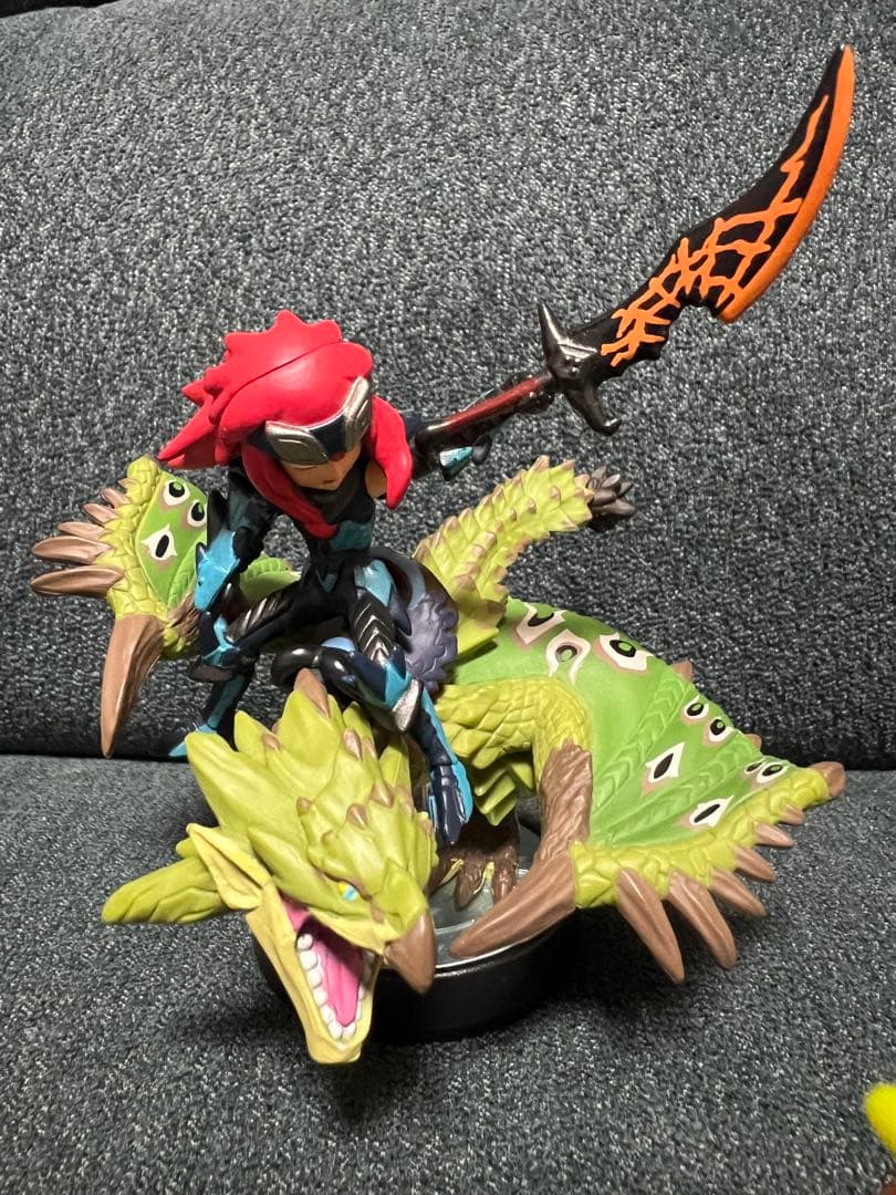 モンハンamiiboリオレイア & シュヴァル 隻眼のリオレウス&ライダー