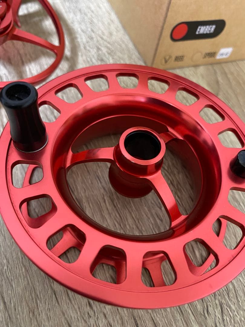 専用　SAGE 4280 セージ4200シリーズ フライリール アンバーレッド