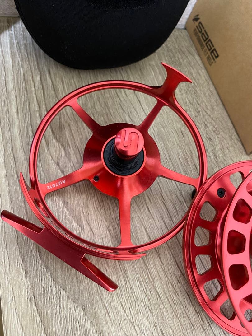 専用　SAGE 4280 セージ4200シリーズ フライリール アンバーレッド