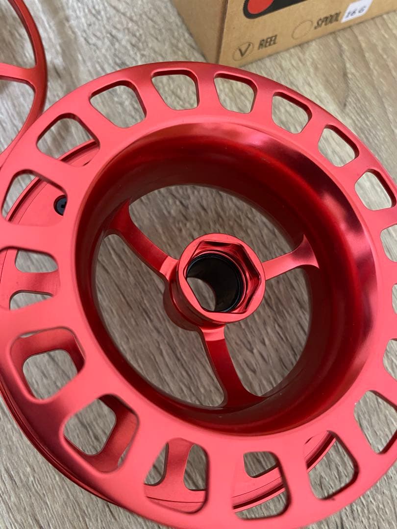 専用　SAGE 4280 セージ4200シリーズ フライリール アンバーレッド