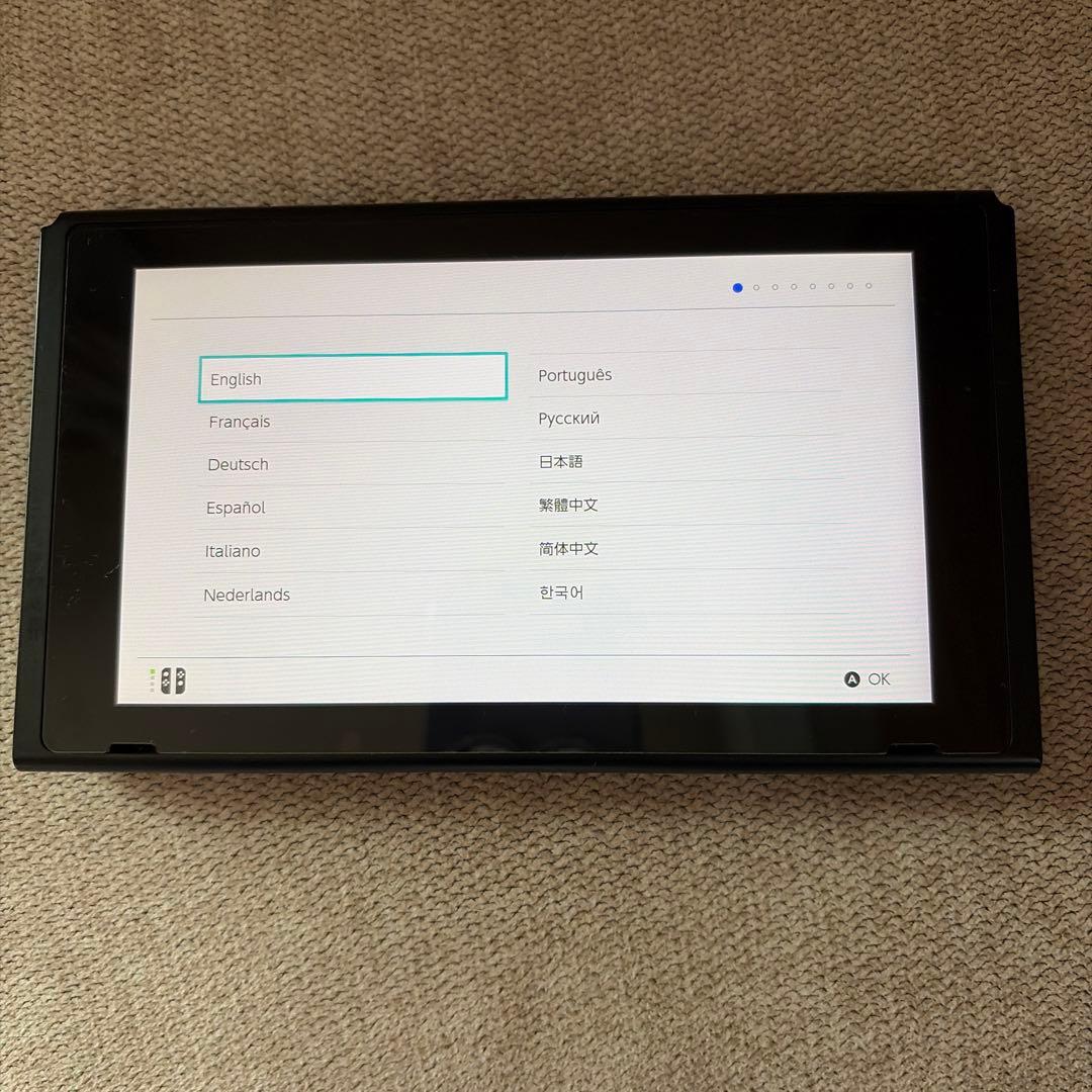 [動作確認済み]NintendoSwitch本体＋ドック＋ACアダプター付